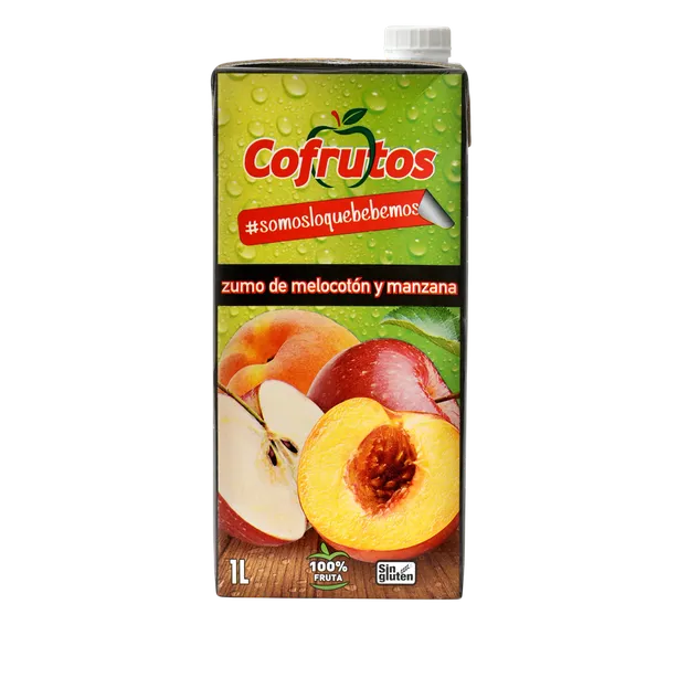 Zumo Melocotón - Manzana 100%
