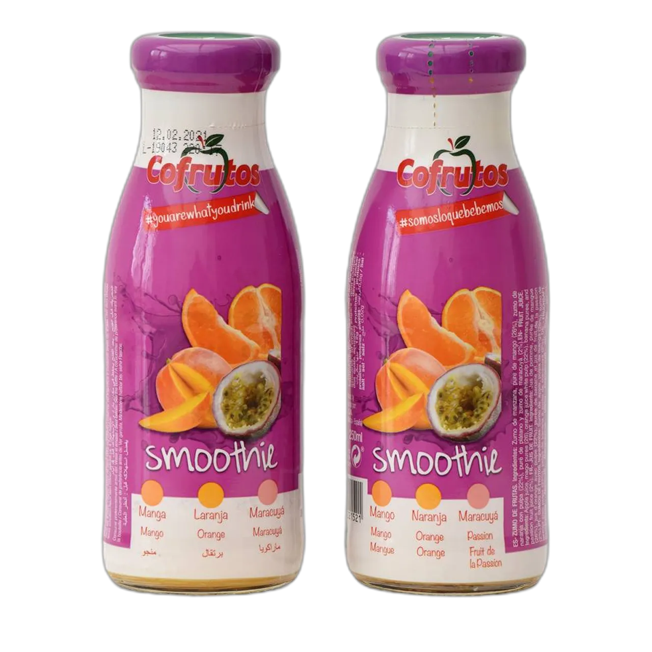 Smoothie Mangue - Orange - Fruit de la Passion