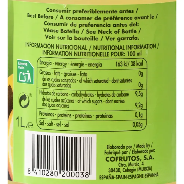 Nectar de Pamplemousse Bouteille 1L