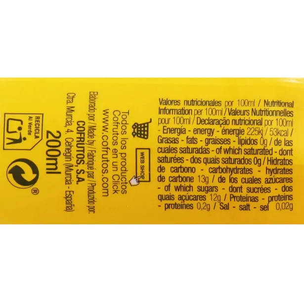 Néctar de Mango Botellín
