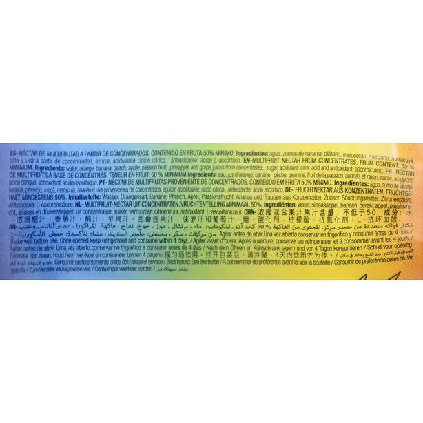 Néctar Multifrutas Botellín 200ML