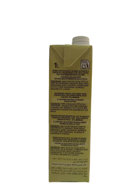 Boisson rafraîchissante au jus de Mangue