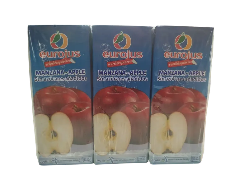 Bebida zumo de Manzana