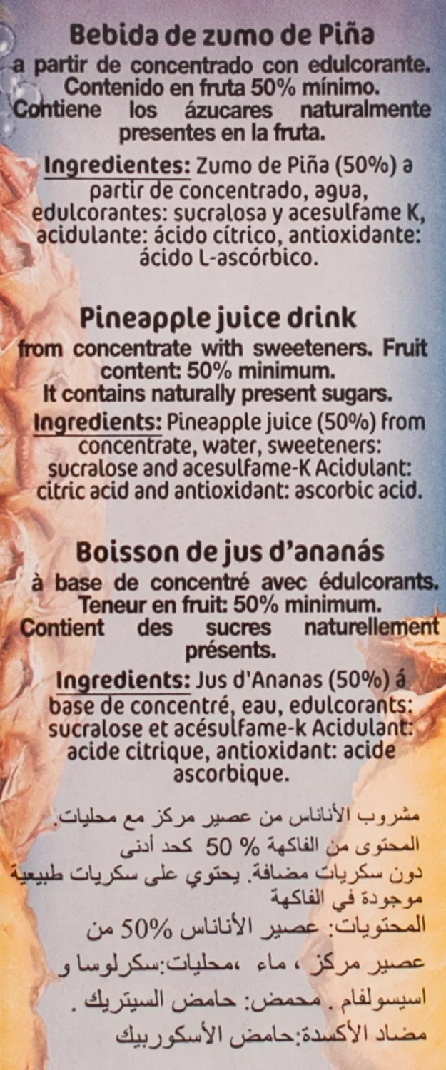 Boisson d'Ananas