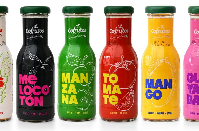 Gamme de jus et boissons Cofrutos