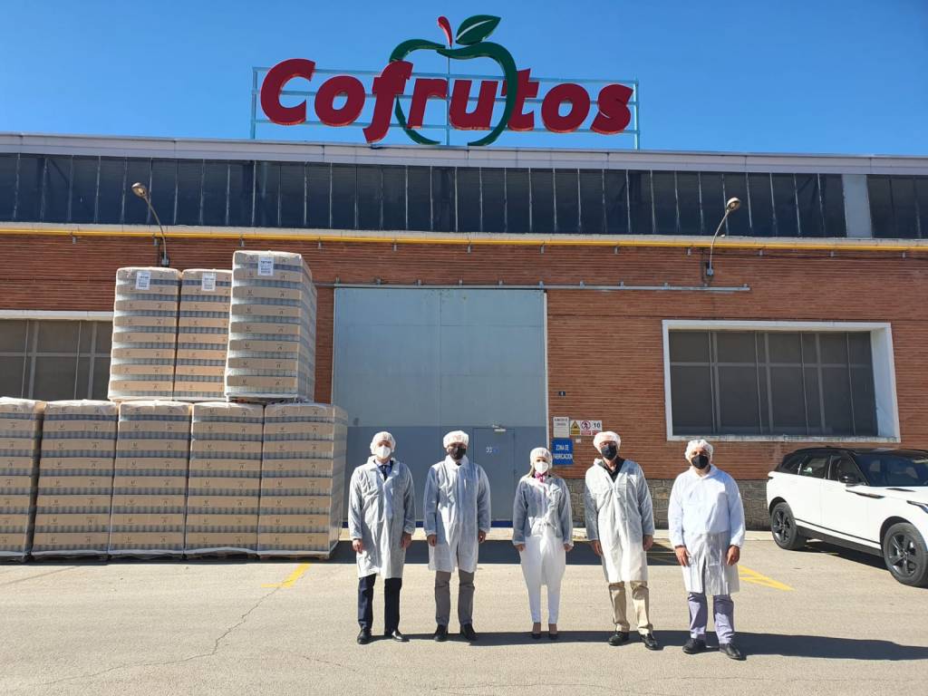 VISITA DEL DIRECTOR DEL INSTITUTO DE FOMENTO  DE LA REGION DE MURCIA